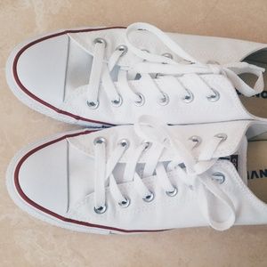 Converse All-Star Low-Tops - White, New - 9.5